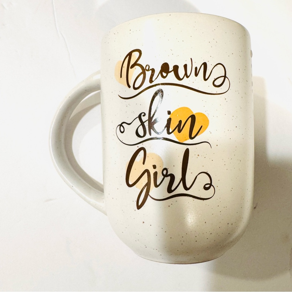 Set of 4 BROWN SKIN GIRL Coffee Mug - Picture 6 of 9